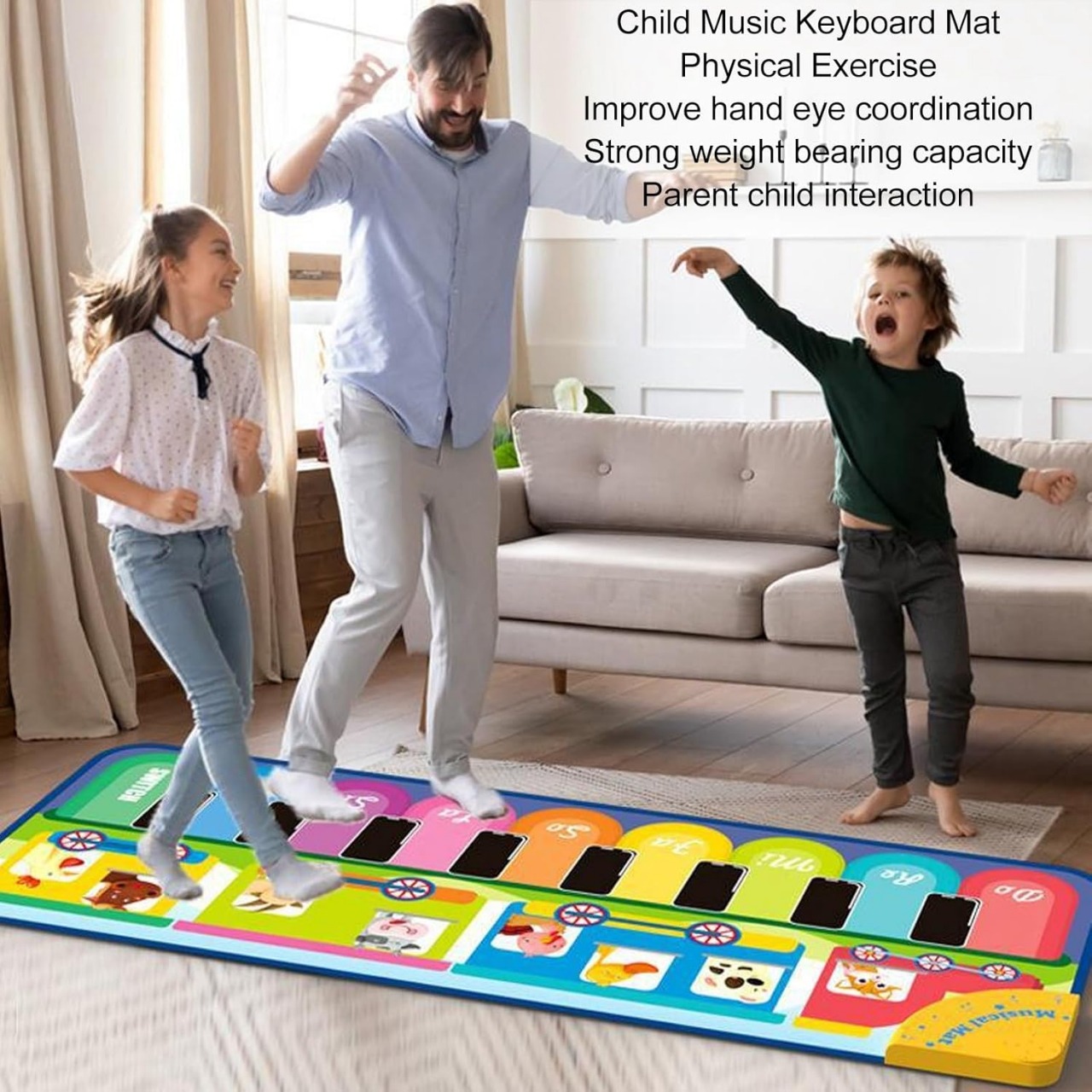 TAPETE O ALFOMBRA MUSICAL PARA BEBE